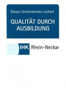 Logo IHK. Qualität durch Ausbildung
